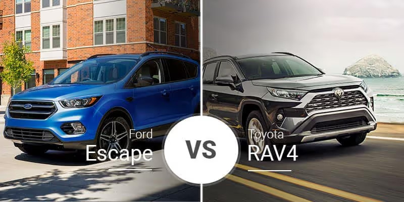 2025 Ford Escape vs. Toyota RAV4