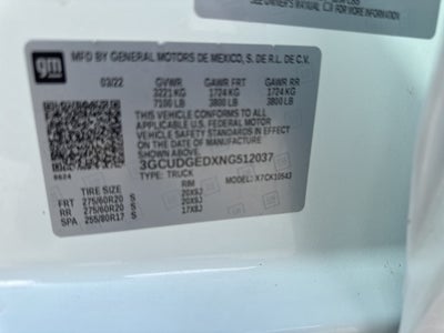 2022 Chevrolet Silverado 1500 LTZ