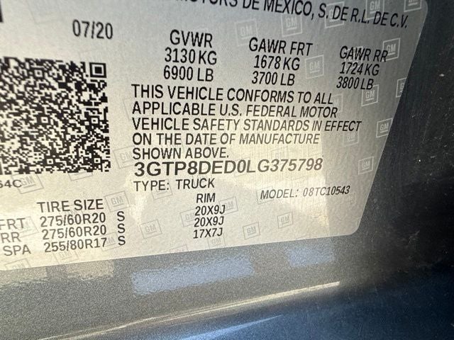 2020 GMC Sierra 1500 SLT