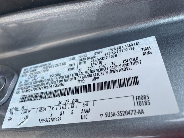 2024 Ford Escape Active